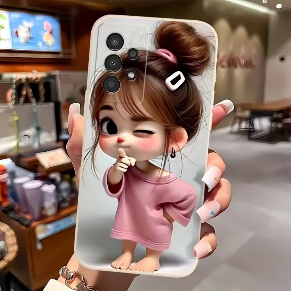غطاء هاتف بتصميم فتاة كرتونية  - مراجعة Phone Cases Girls وسعره