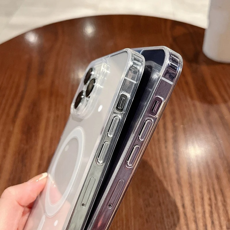 غطاء شفاف متوافق مع شحن Magsaf - مراجعة Phone Cases With Magnet وسعره