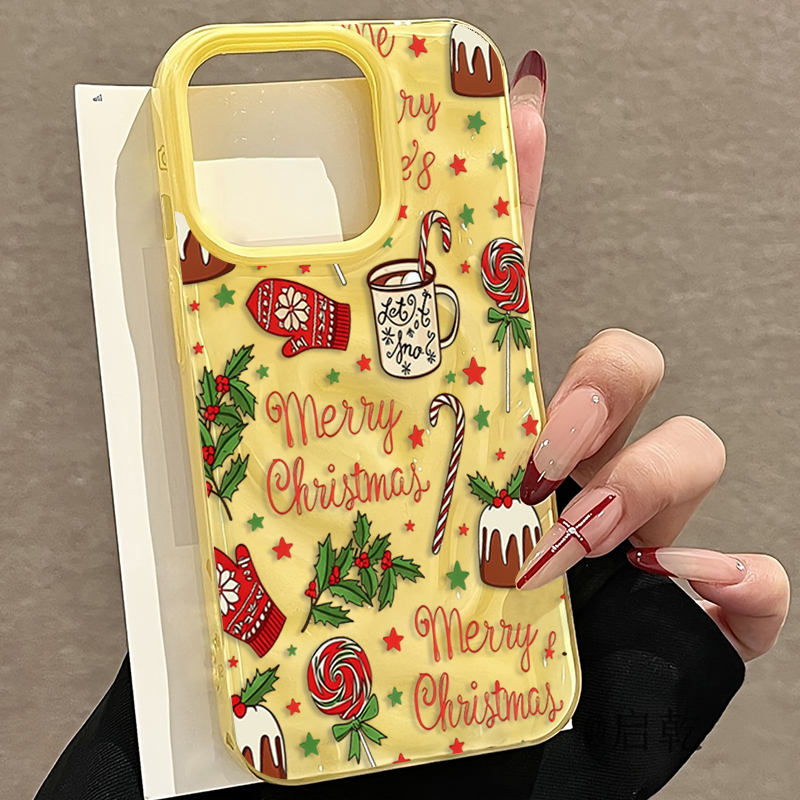 غطاء هاتف لطيف بنمط عيد الميلا - مراجعة Phone Cases Cute وسعره