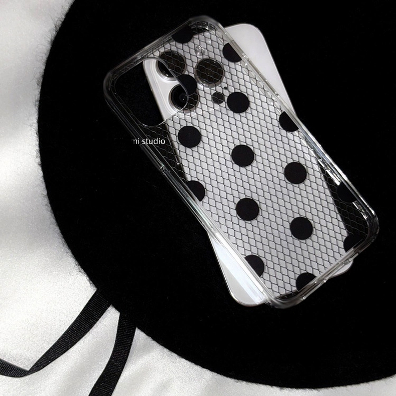 Ins مثير فتاة موجة نقطة الدانت - مراجعة Phone Cases Girls وسعره