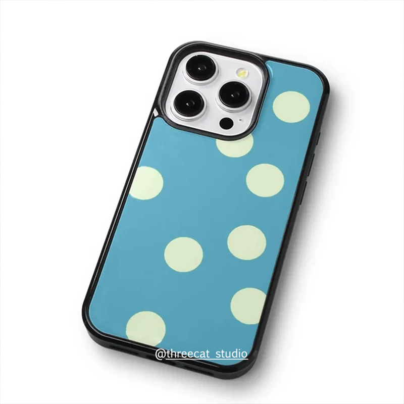 جراب هاتف بنقاط كبيرة باللون ا - مراجعة Phone Cases Girls وسعره